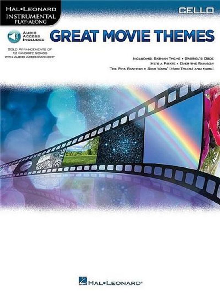 Great Movie Themes - Cello (Book/Online Audio) (Hal Leonard Instrumental Play-Along)