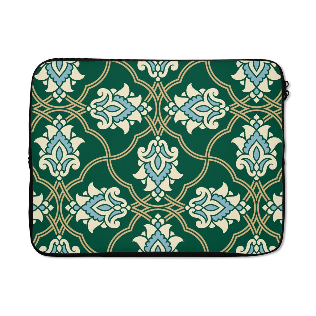 MuchoWow® Laptop Hülle 15 Zoll Blumen - Antiquitäten - Produktbild 