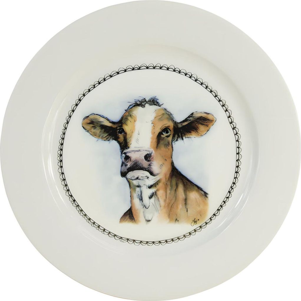 HofundZoo Frühstücksteller Kuh Produktbild 