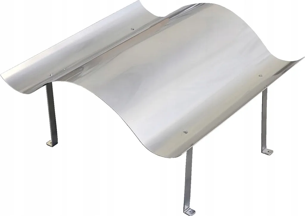Coperchio per Camino Napoleon 30x80 cm Acciaio Inox V2A Antipioggia