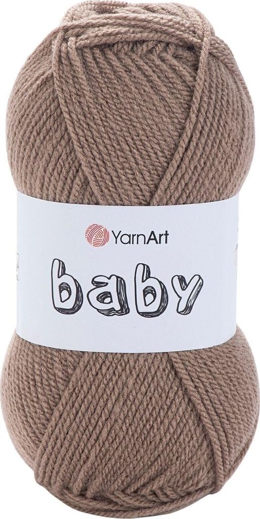 Yarn Art Baby 218 Beige Przędza dziewiarska Zdjęcie produktu 