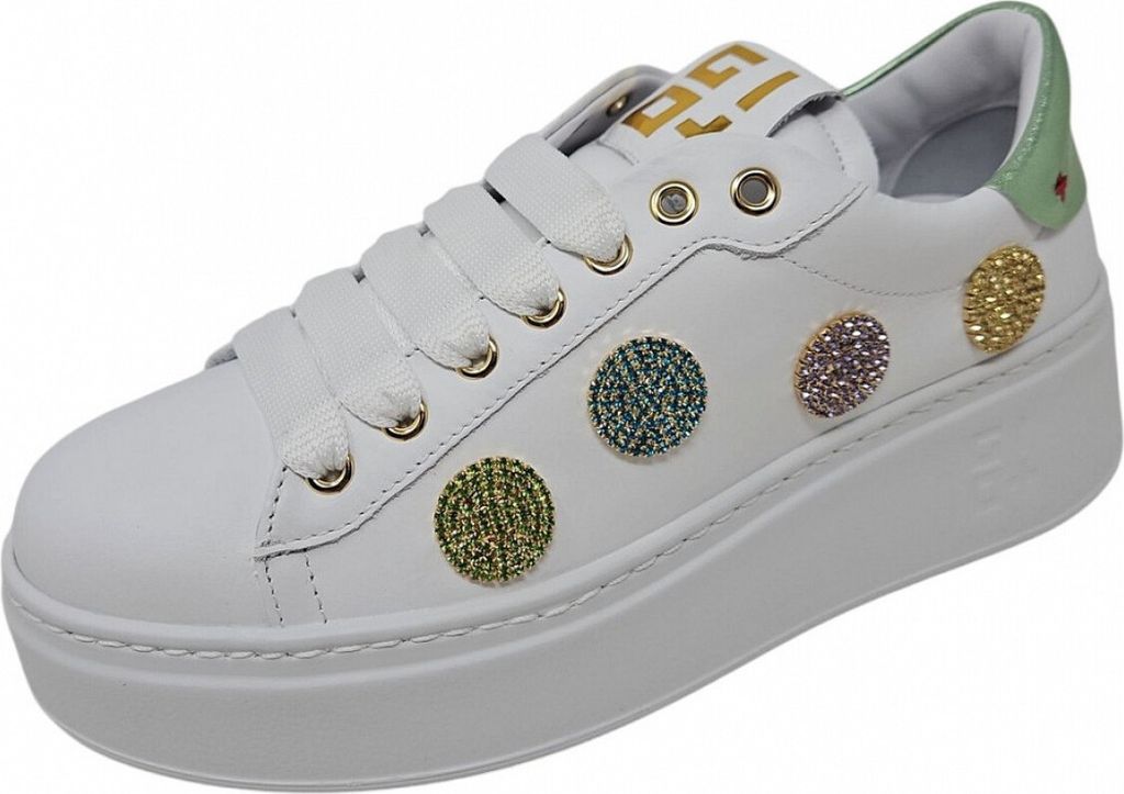 Gio+ Damen Sneaker in Weiß, Größe 37