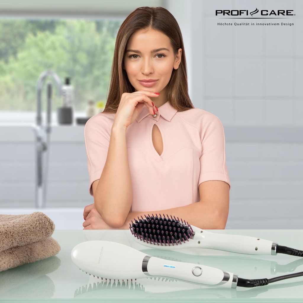 ProfiCare PC-GB 3021 Brosse à air chaud Blanc Chaud 37 W Image du produit 