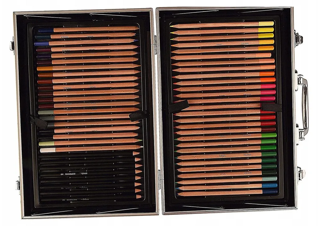 Coffret de Peinture Multi-Techniques 122 Pièces avec Rangement Rigide - 4