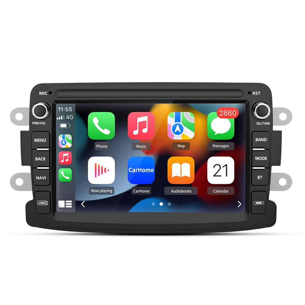 7'' DAB NAVI carplay Android13 Für Renault Dacia Duster Produktbild 