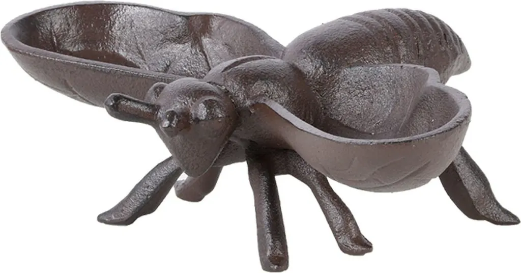 Point d'eau abeilles jardin - Mangeoire fonte pour pollinisateurs utiles