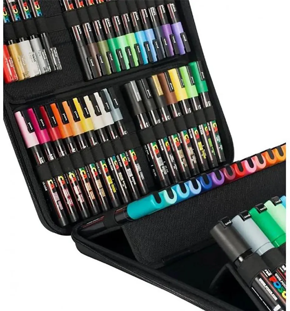 Mallette 60 marqueurs POSCA : la solution complète pour créer sans limite - 10