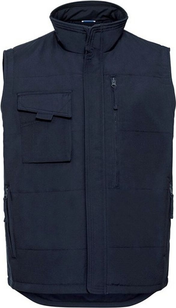 Russell - Weste Extra stark für Herren RW9546 (XXL) (Dunkelblau)