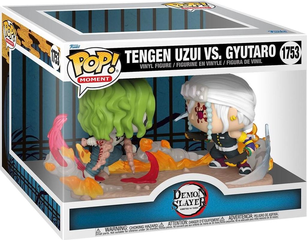 Funko Pop! Demon Slayer: Moment Tengen vs Gyutaro Vinyl Zdjęcie produktu 