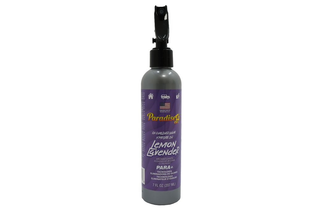 Paradise Fresh Air Spray Freshener Geruchsbeseitigung Zitronen Levender 1 Flasche Lang anhaltende