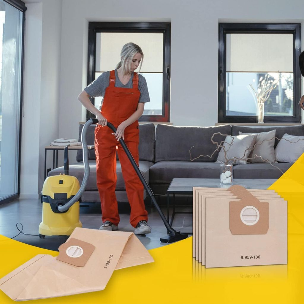 10 Staubsaugerbeutel Kallefornia K88 – Passend F? Produktbild-Vorschau 5