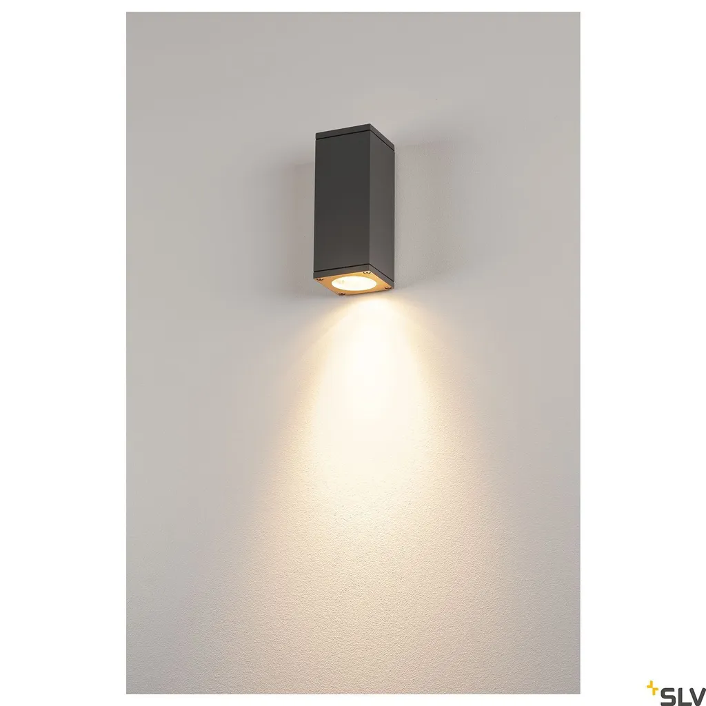 Applique anthracite orientable 1x35W - Solution gain de place 229525 - 3