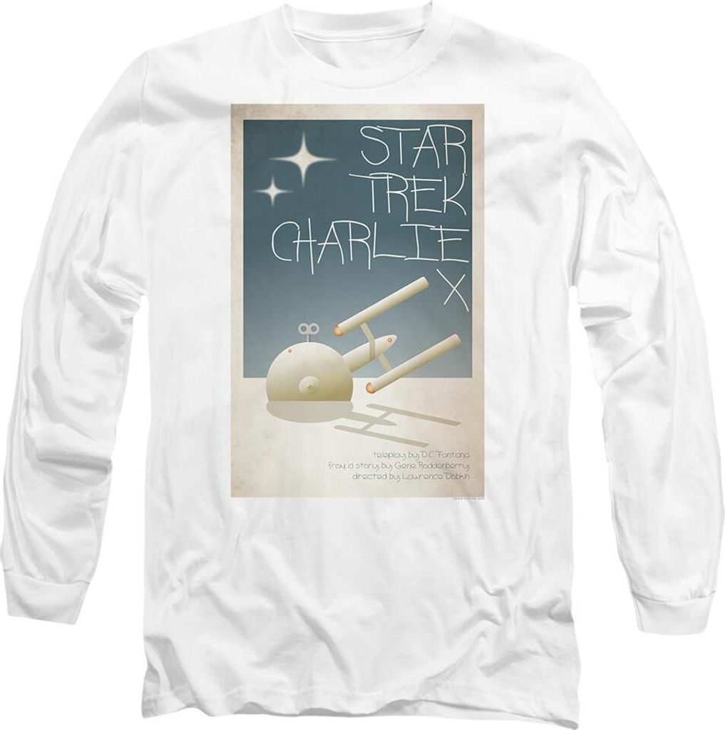 Star Trek - "The Original Series Episode 2" T-Shirt für Herren/Damen Uni TV9630 (L) (Weiß)