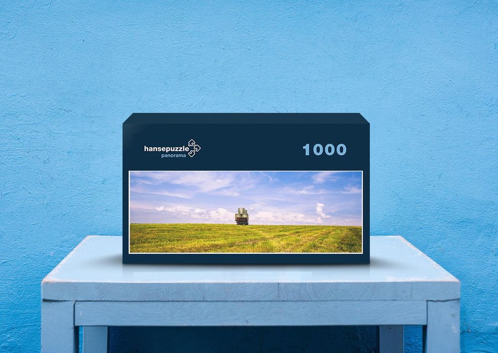 hansepuzzle 42294 - Landschaft Puzzle, 1050 Teile, Natur, 60,0 x 46,0cm mit hochwertiger Aufbewahrung, Kartonbox und wiederverschließbarem Beutel