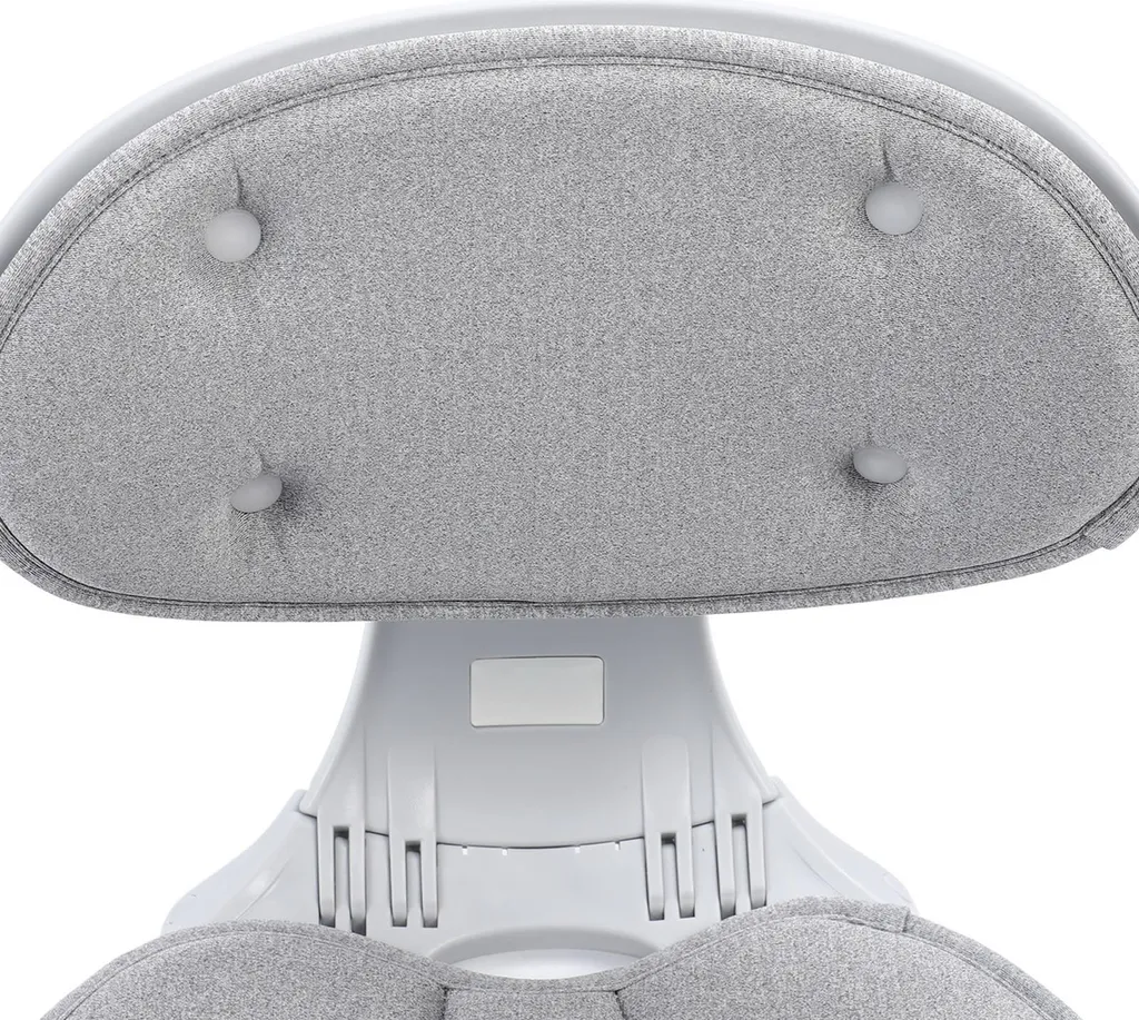 Support lombaire contre le mal de dos ergonomique pliable gris bureau