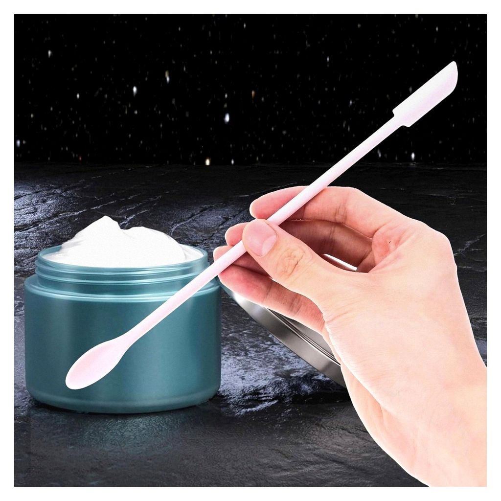 Silikon Make-up Spatel 3 Stück Kleine Beauty Schaber zum Auftragen von Creme und Lotion Langlebig Nahtlos Vielseitig für Kosmetik und Körperpflege
