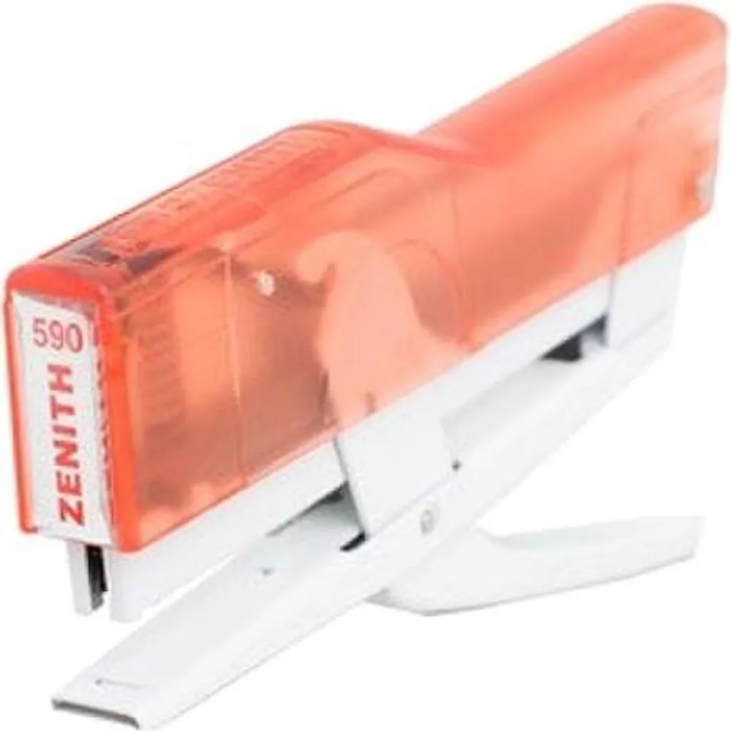 Agrafeuse Zenith 590 Met rouge pince à agrafer de bureau en métal