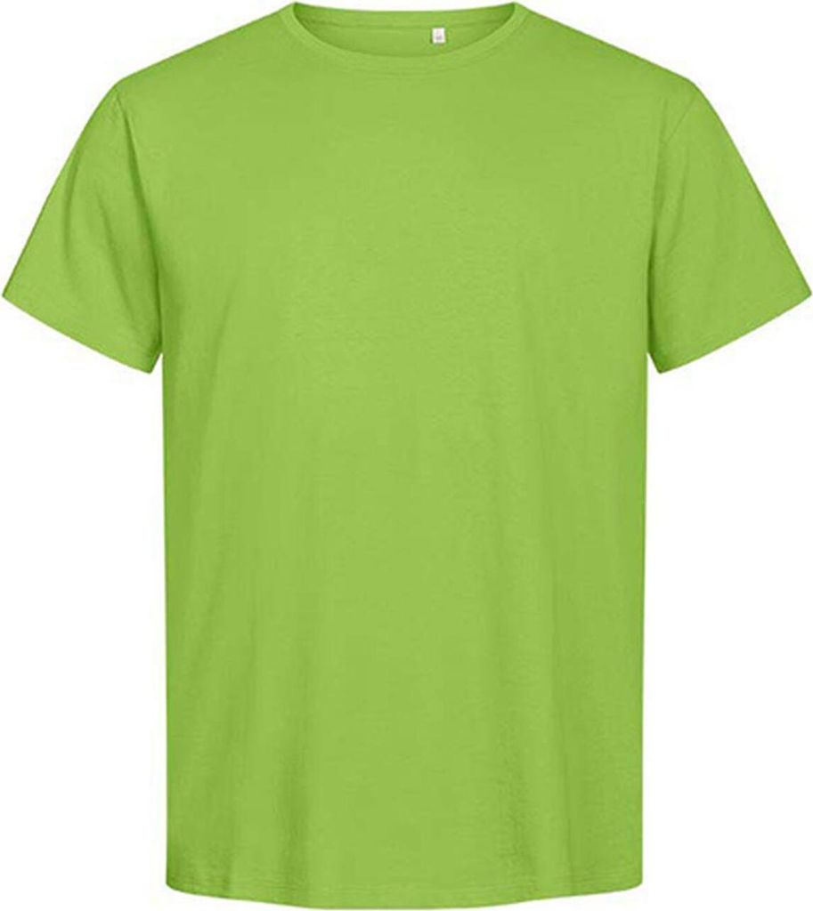 Premium Organic T-Shirt Plus Size Herren, Limettengrün, 4XL