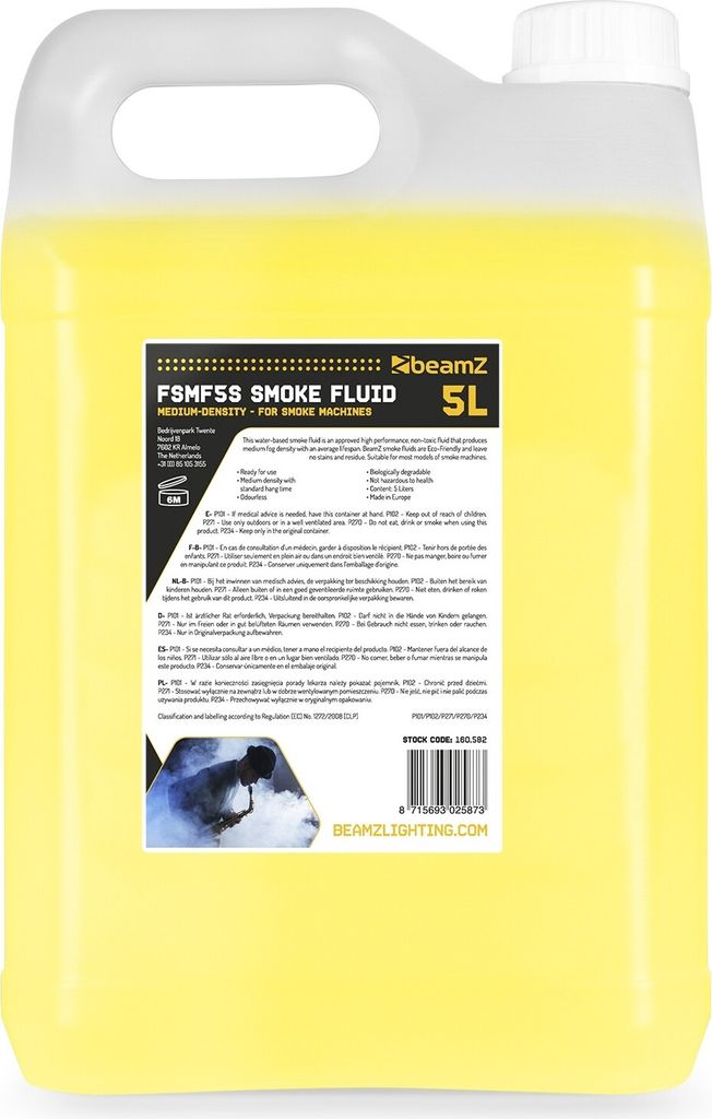 SMOKE5L-N Nebelflüssigkeit 5 Liter Smoke Fluid Produktbild 5