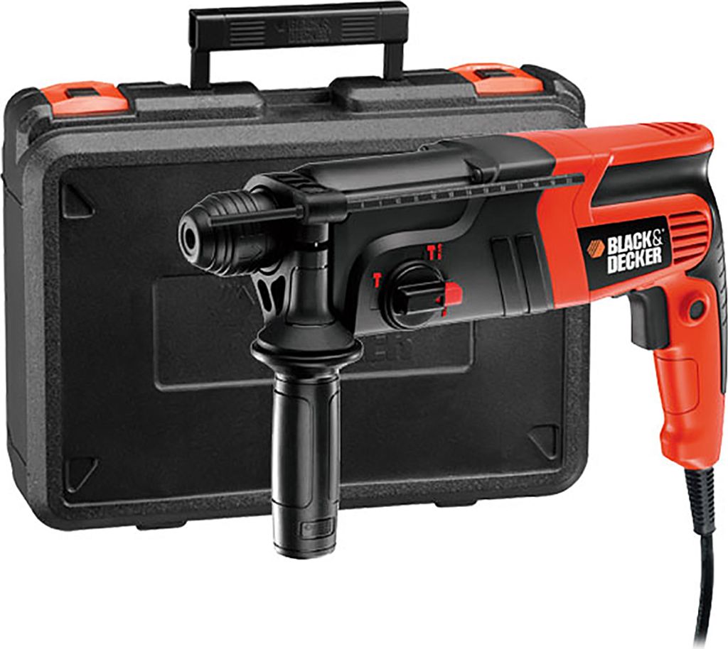 Black & Decker KD860KA, SDS Plus, 2 cm, 1,6 J, 1,3 cm, 3 cm, AC