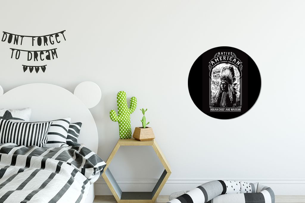 MuchoWow - Schlafzimmer - Bilder - Der Kreis - Kunst für die Wohnung - Plastik - Kunstdruck - Wandbild