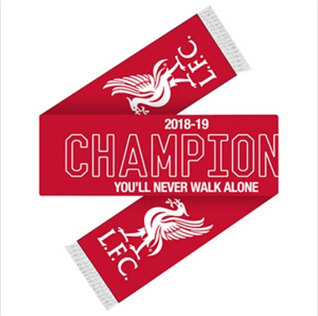 Liverpool FC Champions Écharpe SG17346 Rouge et Blanc Taille Unique