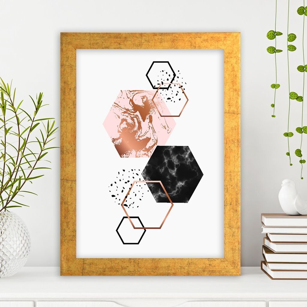 Wallity, AC627087734- HRL4347, Bunt, Leinwandbilder, 24 x 29 cm, Gemälde: 100% MDF