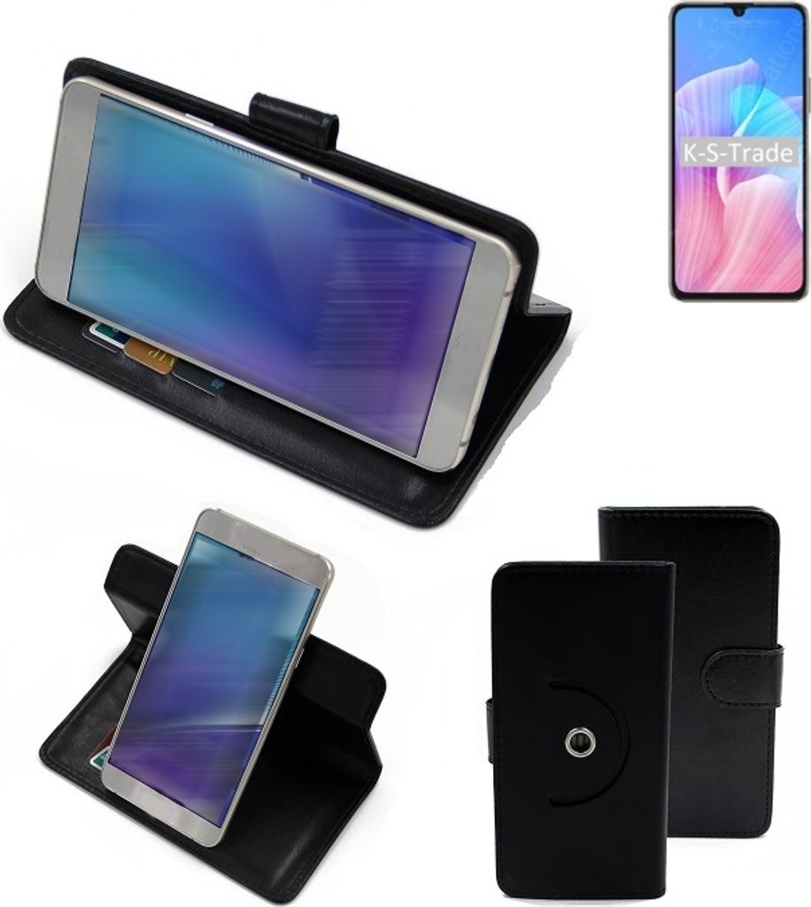 K-S-Trade Case Schutzhülle Handyhülle kompatibel mit Huawei Enjoy Z 5G Flipcase Smartphone Cover Handy Schutz Tasche Klapphülle Walletcase