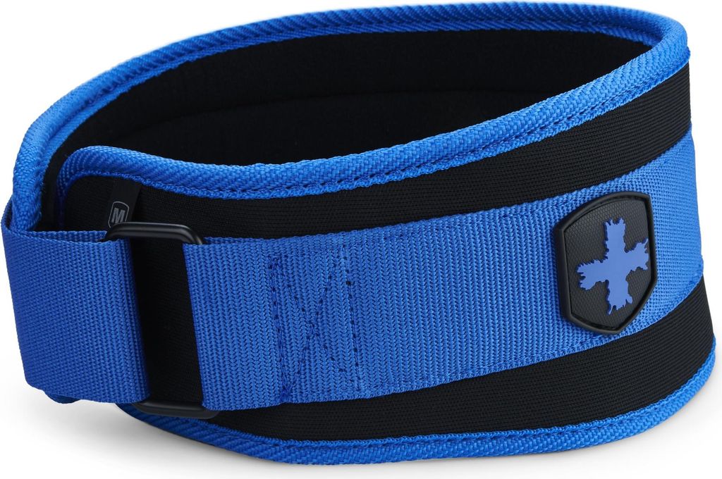 Harbinger Schaumstoff-Lifting-Gürtel 4,5 Zoll Unisex Blau S