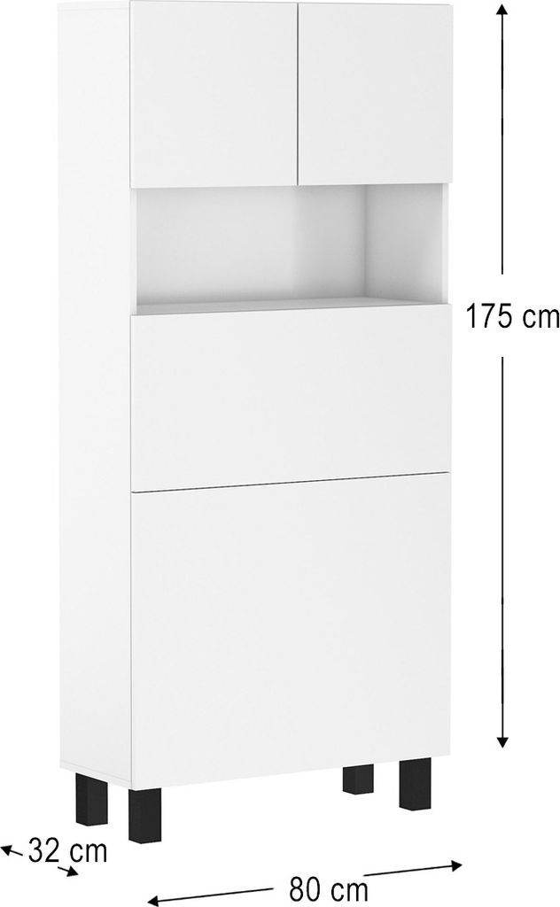 Klappbare Schreibtischregale HOMI-Regale Haushaltsbüro Produktbild 9