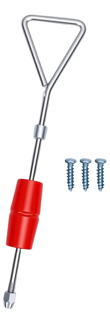 Marteau à glissière rouge de 1 lb avec ses 3 embouts interchangeables