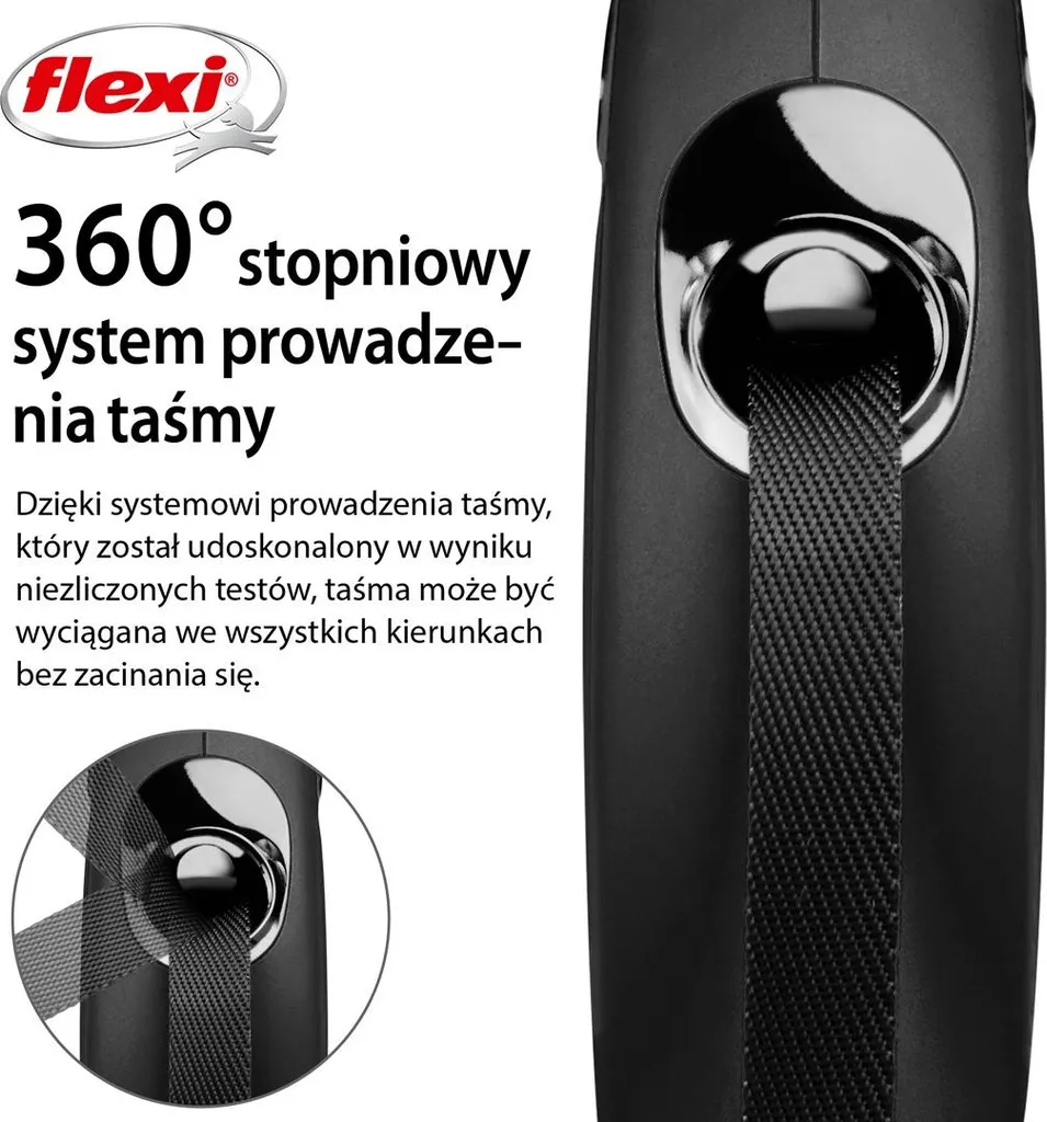 imbracatura flexi New Classic S 5 m nero - 4