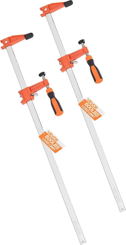 Serre-joints de menuisier 61 cm fonte lot de 2 pour serrage puissant