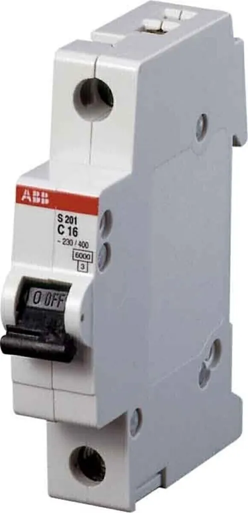 Disjoncteur Divisionnaire 25A Phase ABB S201-C25 pour Tableau Électrique