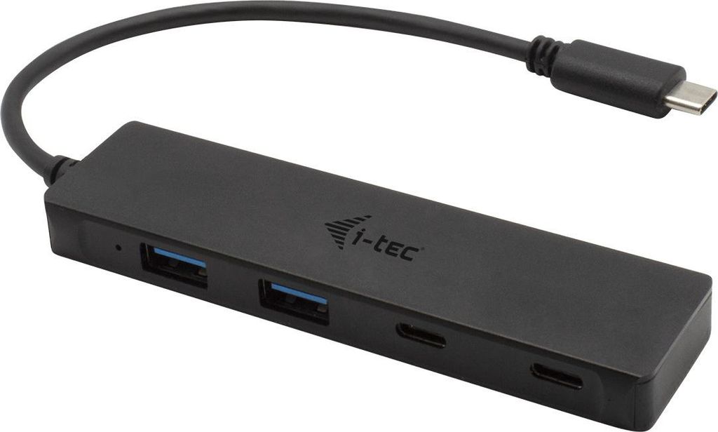 I-TEC i-tec Metal USB-A/USB-C HUB 2x USB 3.0 + 2x USB-C (10 Gbps)