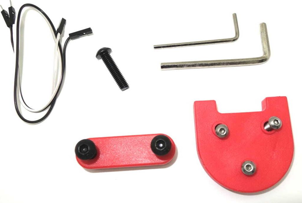 Set von Unterlegscheiben für den Umbau von 8,5-Zoll-Reifen auf 10-Zoll-Reifen mit zusätzlichem Verlängerungskabel für das Rücklicht für den X...