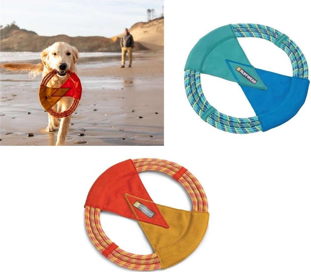Ruffwear Pacific Ring Toy ⌀  27cm, Farbe:Aurora Teal Produktbild 