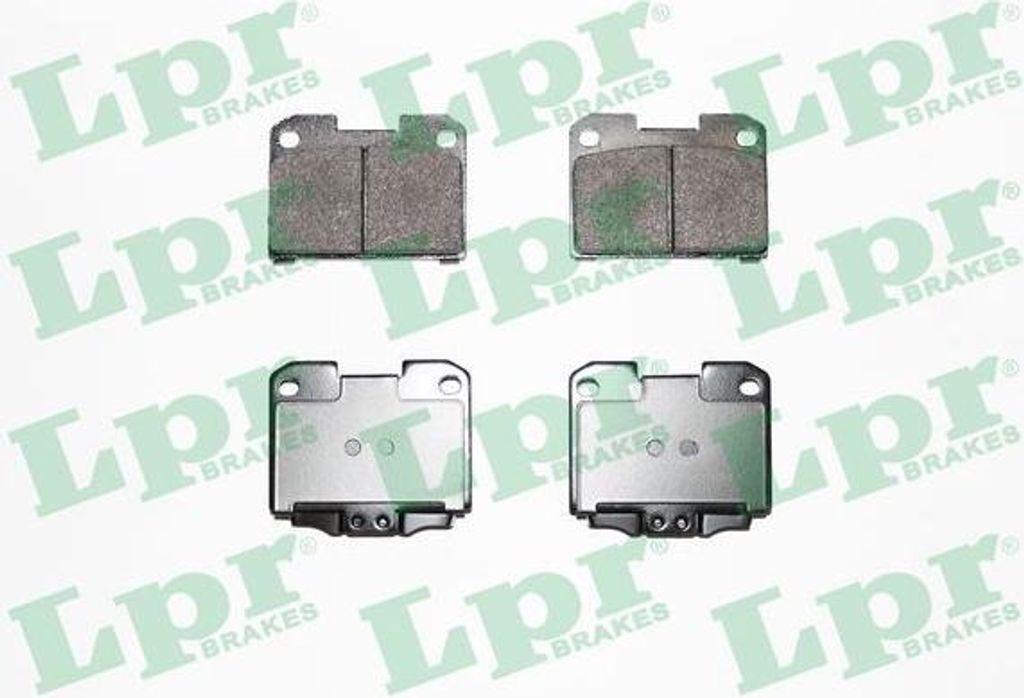 LPR 05P1022 Bremsbelagsatz, Scheibenbremse OE MB895303 kompatibel mit 3000 GT