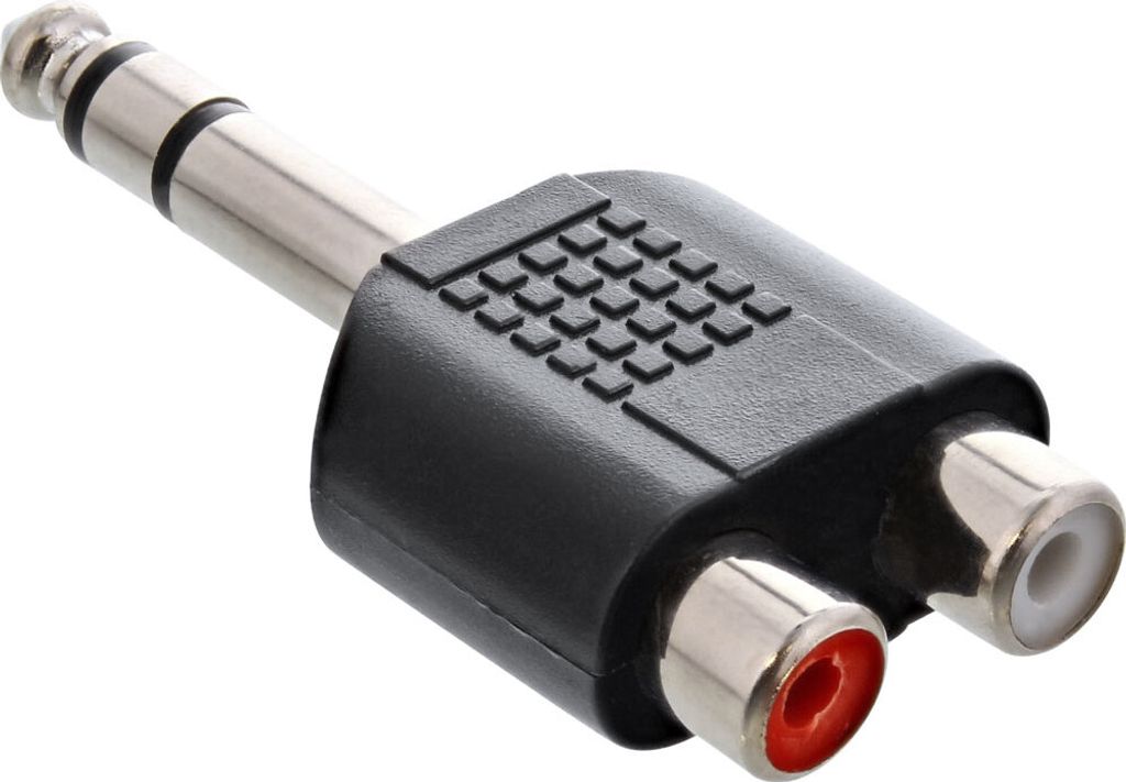 InLine® 99323 Adattatore audio, spina jack da 6,3 mm a Immagine del prodotto 