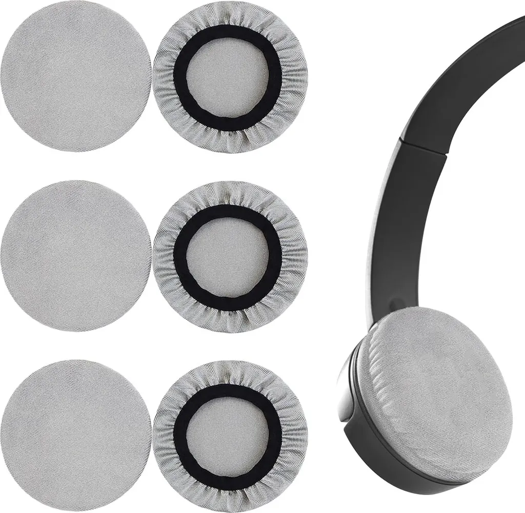 INF Copri Cuffie Spandex 6 Pezzi - Protezione Lavabile Grande per Gaming