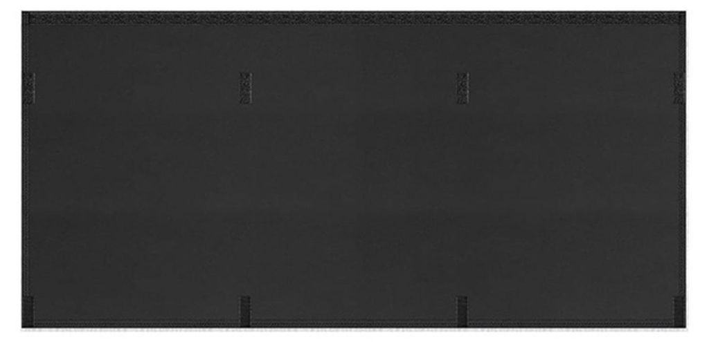 Sichtschutzblende unter dem Schreibtisch, selbstklebend, robust, mit Kabeltasche und Kabelmanagement-Organizer für Büroschreibtische und Steharbe...