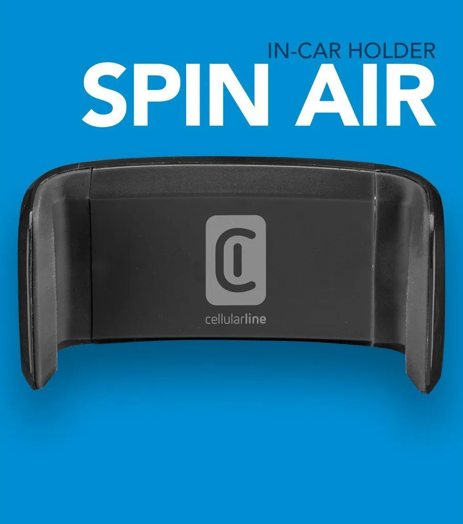Offerta Cellularline Spin Air Supporto Auto Nero - Prezzo Imbattibile