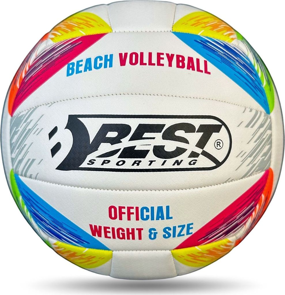 Best Sporting Beach-Volleyball in Größe 5 I Outdoor & Indoor Beachvolleyball aus Kunstleder I hochwertiger Beach Volleyball mit perfektem Grip I ...