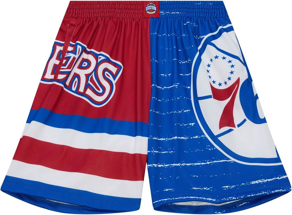 Philadelphia 76ers NBA Mitchell & Ness Jumbotron 3.0 Shorts-S
