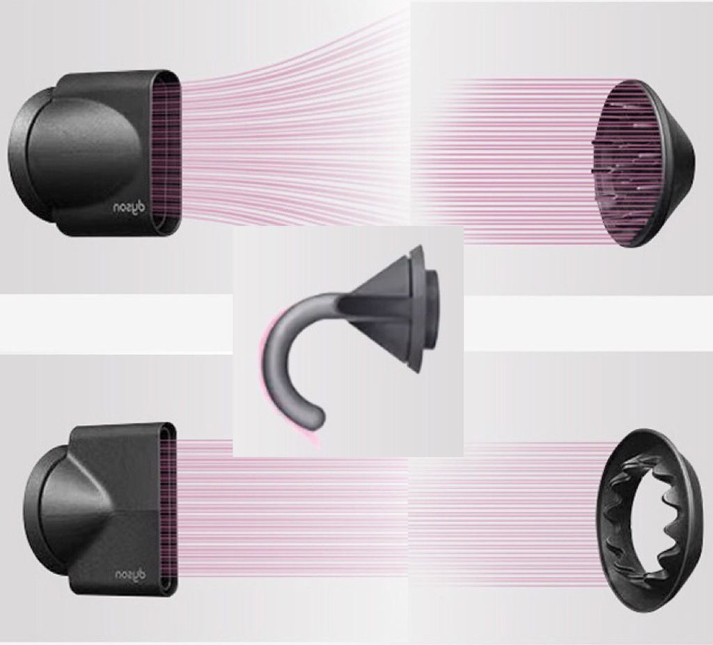 360Home Haartrockner für Zuhause mit Zubehör schneller Produktbild 5