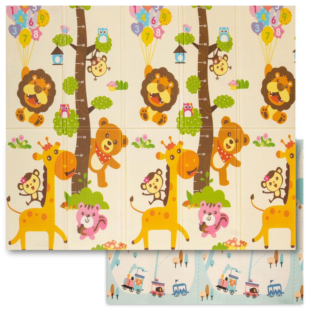 Spielmatte Baby - Krabbelmatte Baby 150x180x1cm - Produktbild 