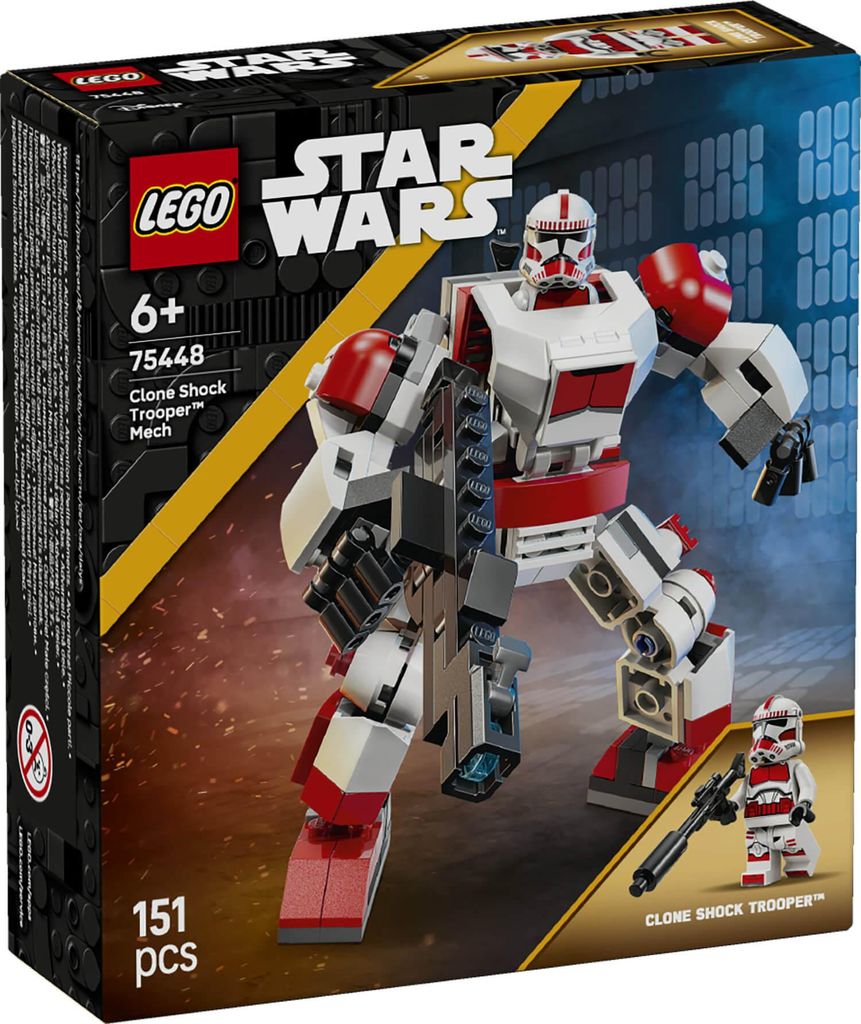 LEGO Star Wars 75448 Klon-schoktroepenmech – Beweegbare Productafbeelding 