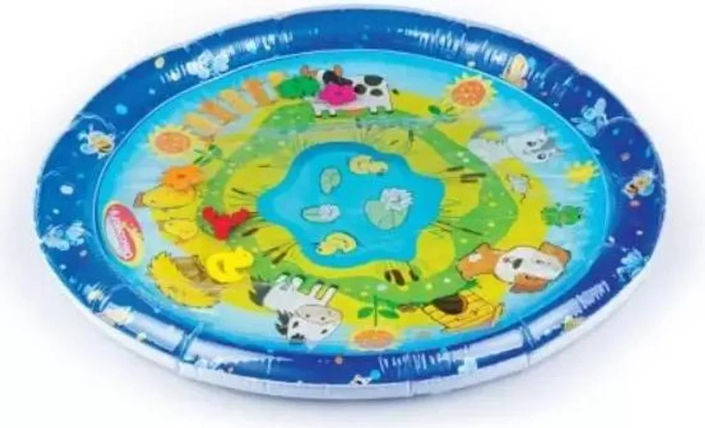 Tapis d'eau gonflable anti-fuites en PVC souple pour bébé 3-12 mois