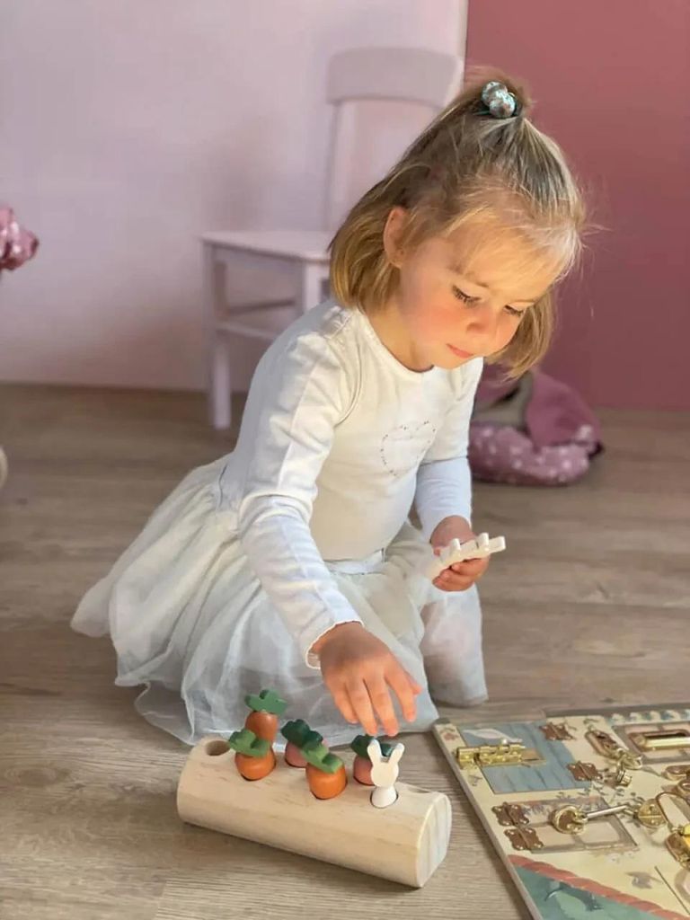 Egmont Toys Kofferraum Hasen und Gemüse 20x7x10 cm