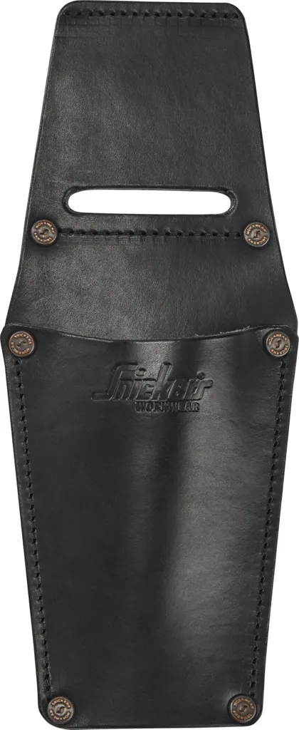Sac à outils Snickers long en cuir Noir robuste avec fond renforcé